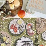 1000 Piece Puzzle - Table by the Sea