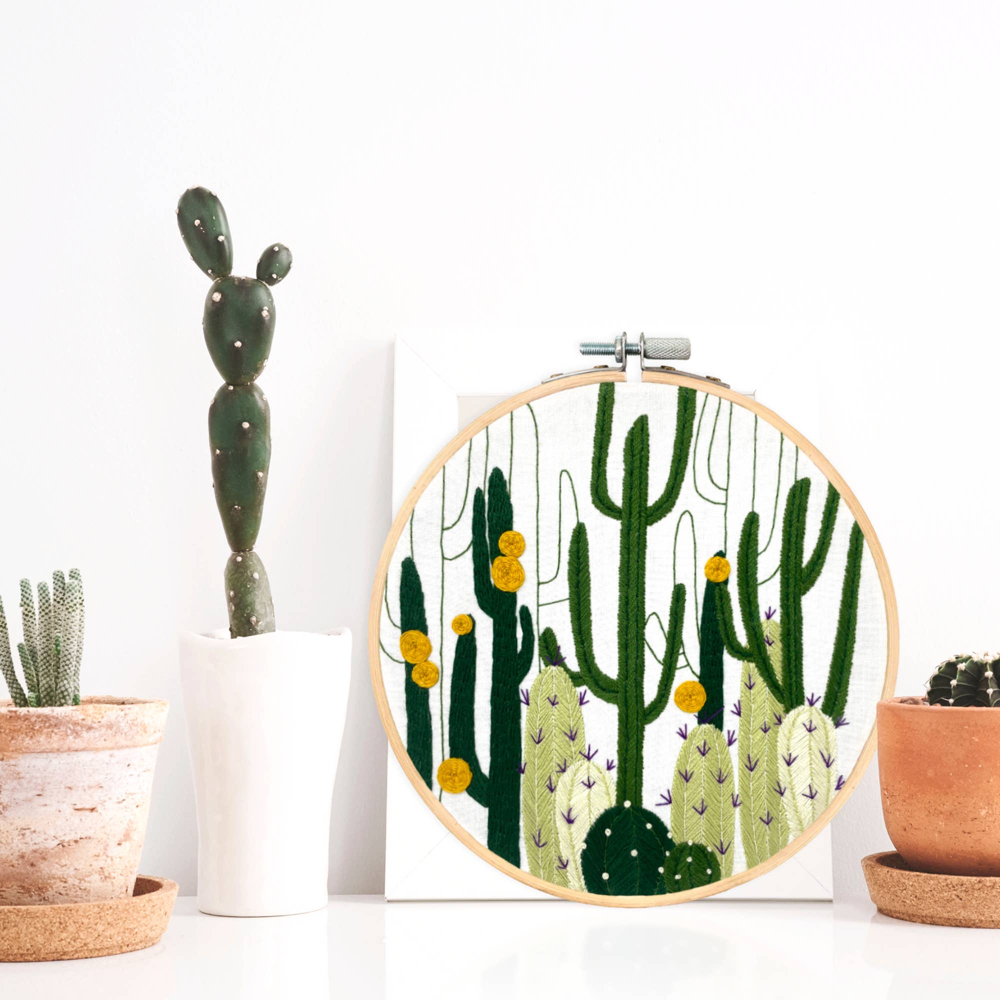 Embroidery and Sage