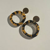 Charlie Gold and Tortoise Shell Earrings