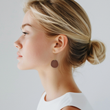 Dangle Earrings - Burgundy