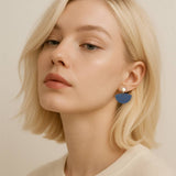 Petticoat Dangles - Dark Blue Earrings