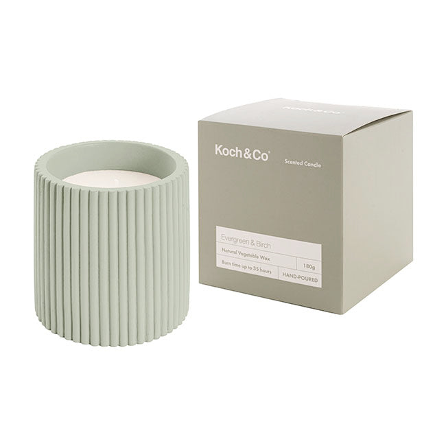 Scented Candle Evelyn II Evergreen Birch 180g