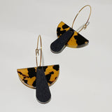 Deco Hoop - Honey Tortoise Shell