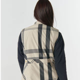 The Rider Vest Birch Check