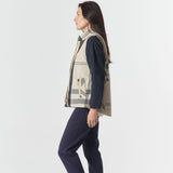 The Rider Vest Birch Check