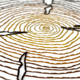 Tree Rings - Full Embroidery