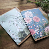 Japanese Anemones Portrait Card