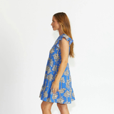 Ella Tiered Dress Palm