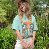 Mermaid Tee Mint Green