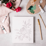 Abstract Roses painting kit, impressionist painting kit