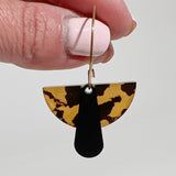 Deco Hoop - Honey Tortoise Shell