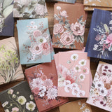 Florist Bouquet In Rust Card