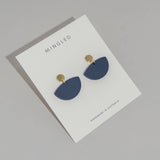 Petticoat Dangles - Dark Blue Earrings