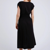 Nelle Midi Dress Black