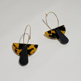 Deco Hoop - Honey Tortoise Shell