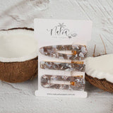 Hair Clip Grey Set of 3