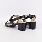 Brandi Black by Chrissie | Womens Heels by white back drop every day heel