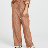 Davie Pants Sandy Tan Animal