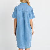 Dawson Denim Dress Blue