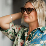 Felix Tan Shell Sunglasses