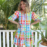 Gelato Check Dress