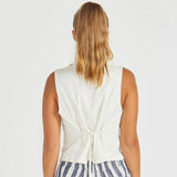 Harley Vest Oatmeal