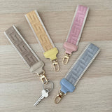 Iris Keyring Lemon
