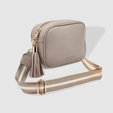Jacinta Metallic Stone Crossbody Bag