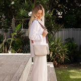 Kasey Crossbody Bag Linen