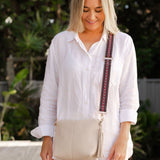 Kasey Crossbody Bag Linen