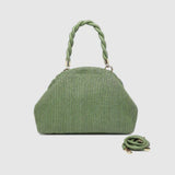 Lotus Clutch Sage Green