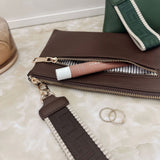 Mimi Clutch Chocolate