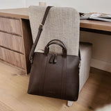 Rhodes Laptop Bag Chocolate