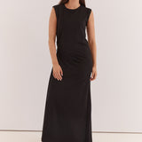 Roxxi Stone Trim Dress Black