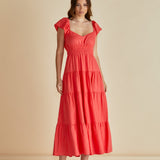 Sadie Dress Red