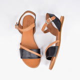 Tear Black Tan