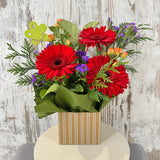 Red Gerbra Arrangement - Today's Fresh Designs