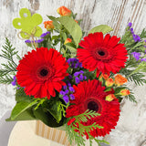 Red Gerbra Arrangement - Today's Fresh Designs
