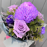 Purple Rose Arrangement - Today's Fresh Flowers