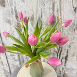 Tulip Vase Pink - Mother's Day Arrangement