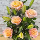 Lillies and Roses - Mother's Day Arrangement