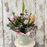 Peony Hat Box - Mother's Day Arrangement