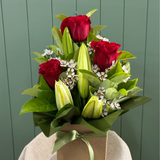 Lily & Rose Arrangement - Today's Fresh Designs