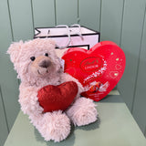 Teddy & Lindt Heart Gift Bag
