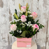 Lillies and Roses - Mother's Day Arrangement