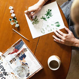 Peony Blossoms Paint-By-Numbers kit