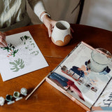 Peony Blossoms Paint-By-Numbers kit