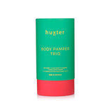 Body Pamper Trio | Emerald Green with Bright Pink