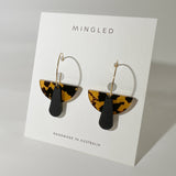 Deco Hoop - Honey Tortoise Shell